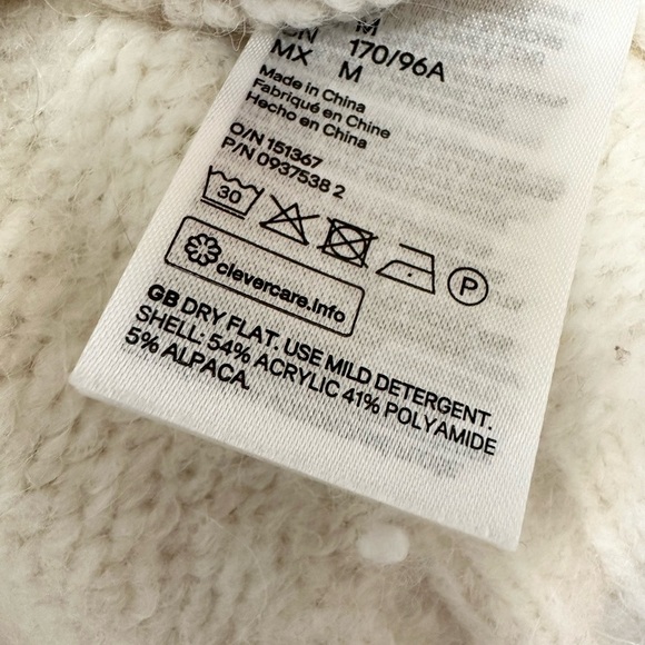 H&M Cream Turtleneck Sweater - Picture 6 of 6